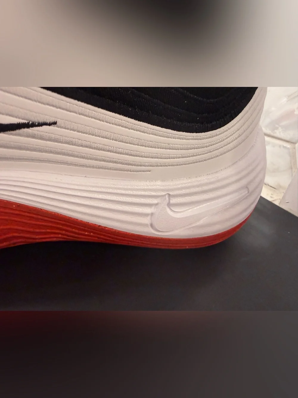 Size 11- Nike Precision 8 MID Black/White/University Red